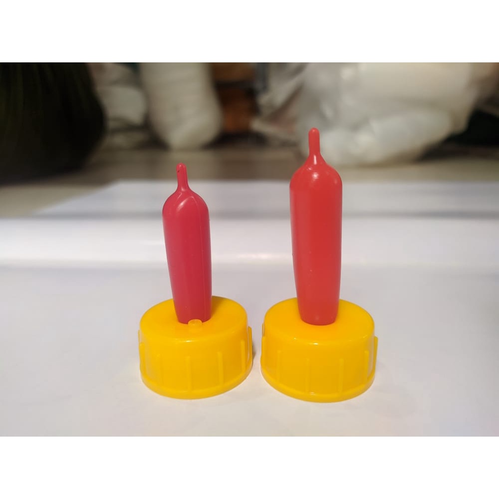 6.2CM DOT MERAH KUNING