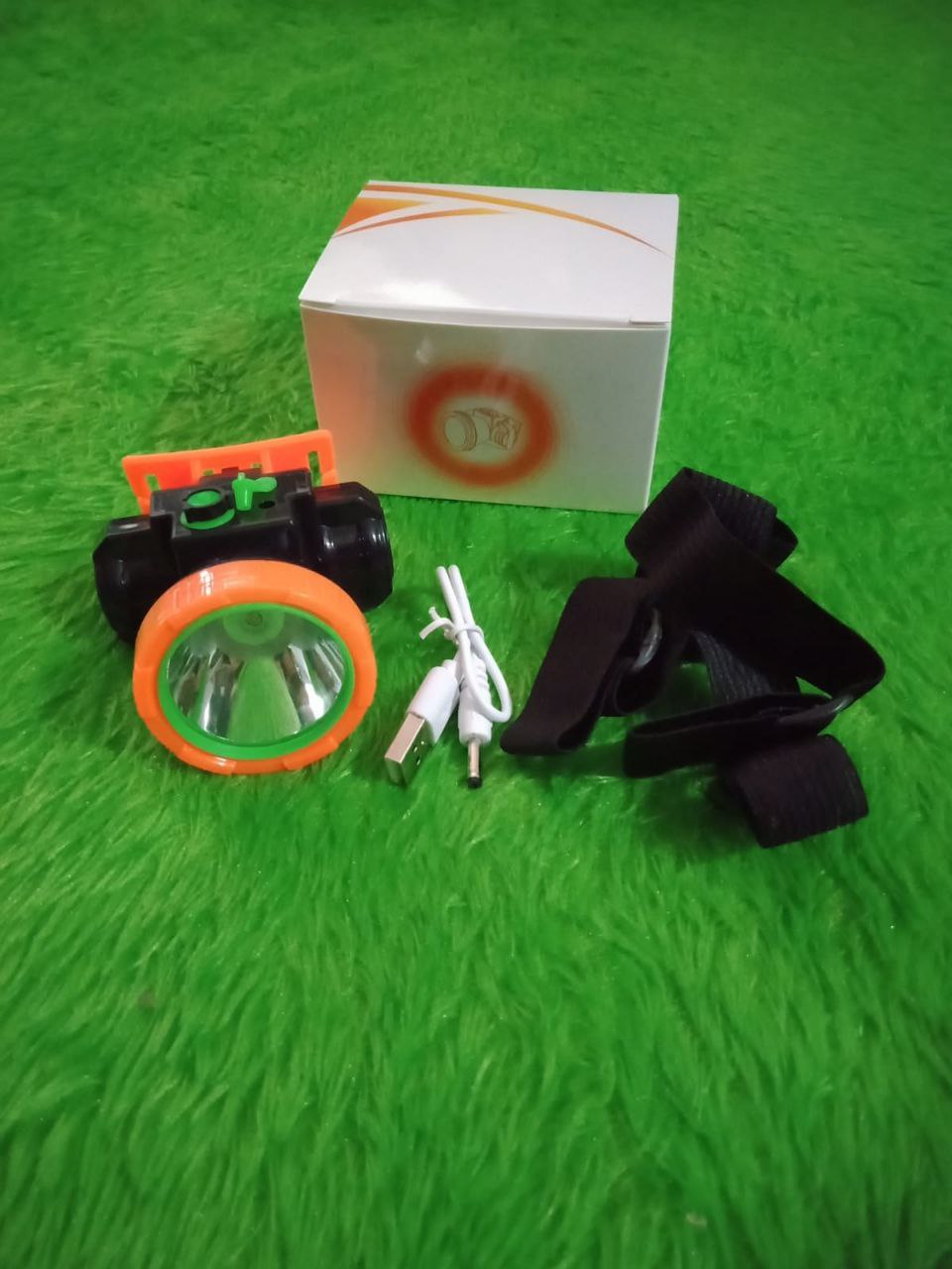 USB ZY-100 SENTER KEPALA ORANGE 50 watt