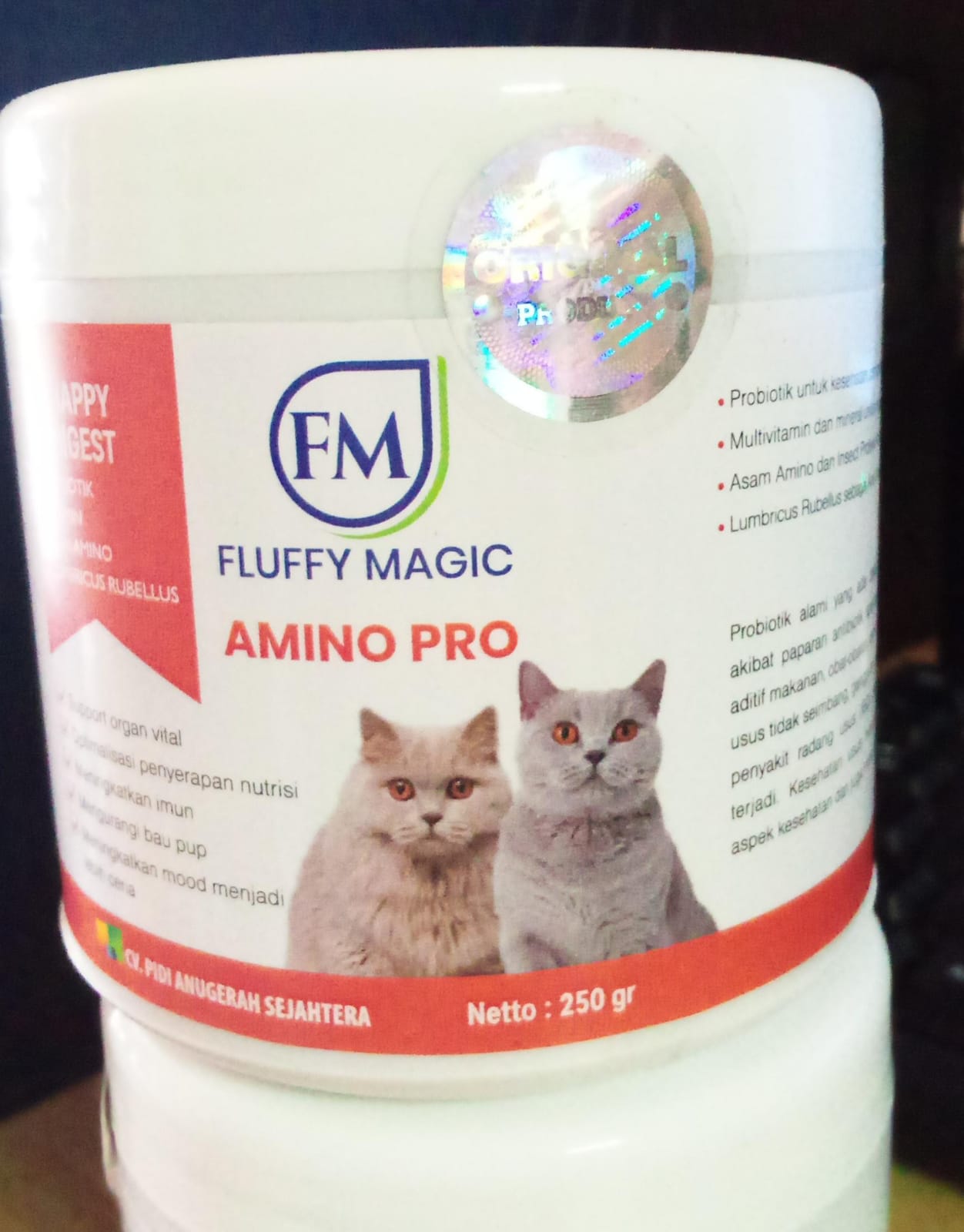 FLUFFY AMINOPRO 250 GR