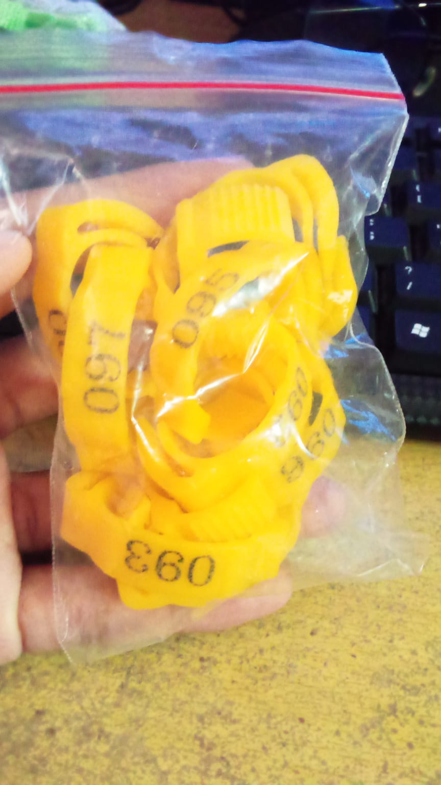 NOMOR KECIL GELANG ADJUSTABLE