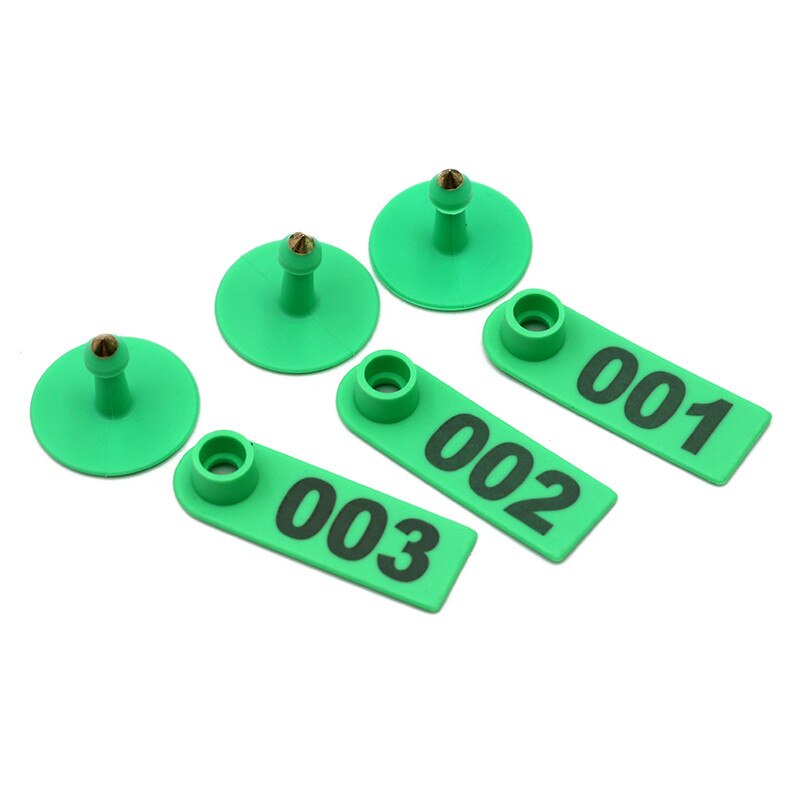 SMALL NOMOR HIJAU EARTAG