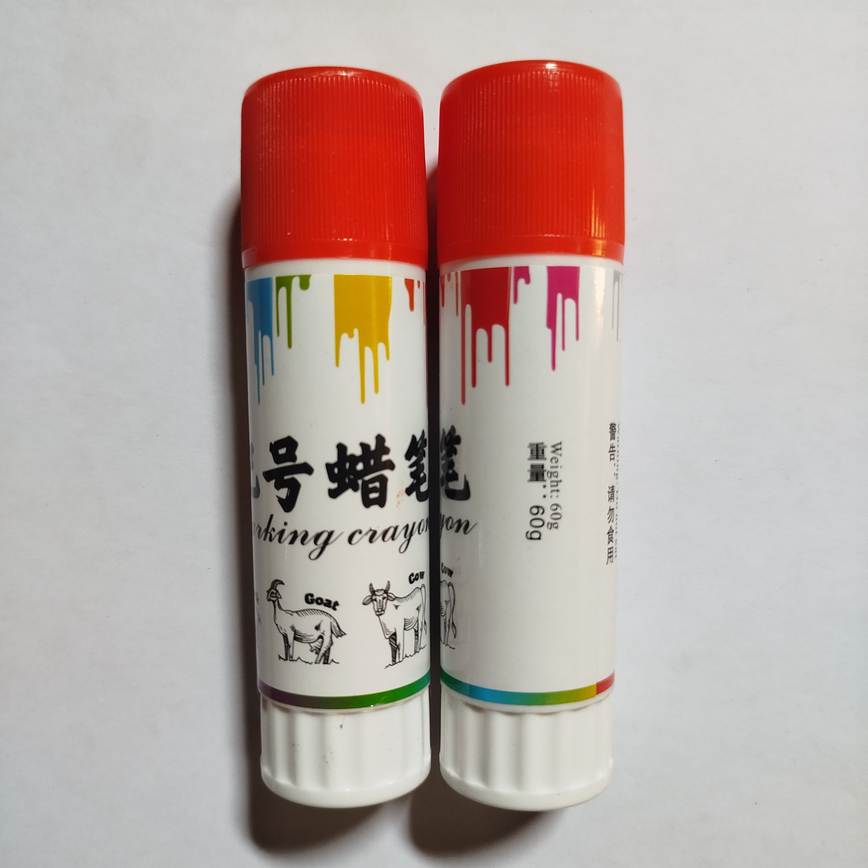 60gr ORANGE CRAYON