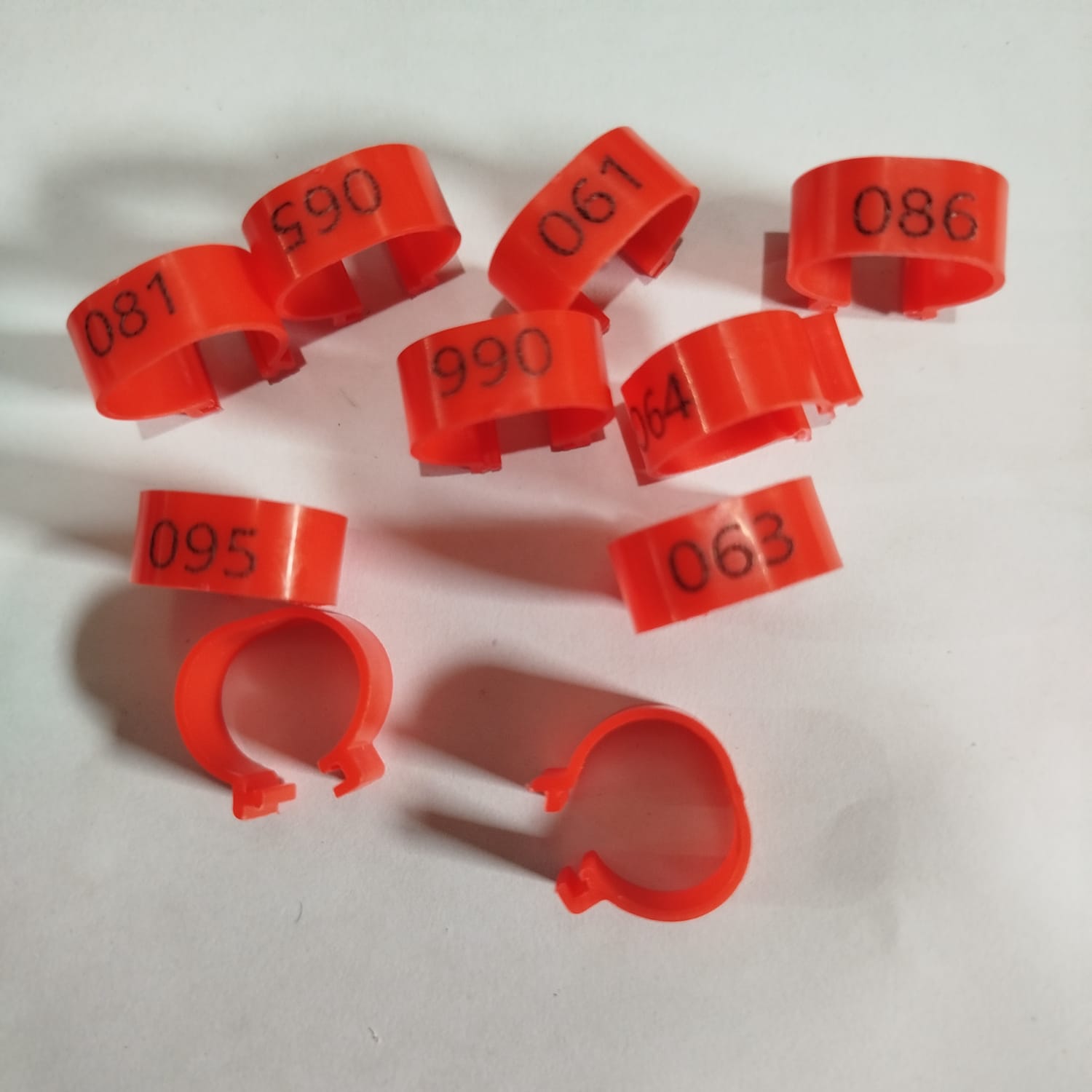 16MM NOMOR MERAH GELANG KAKI