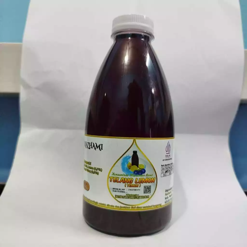 SIRUP TELANG LEMON
